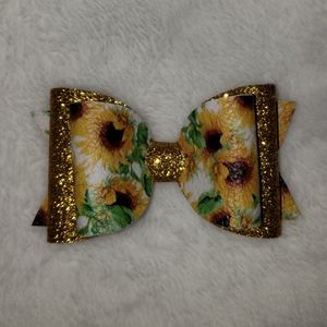 Sunflower bow